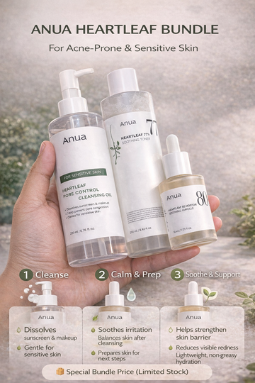 Anua Acne & Sensitive skin Bundle