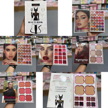 Viral Sheglam Cat 6 in 1 Makeup Book – Beauty Kit